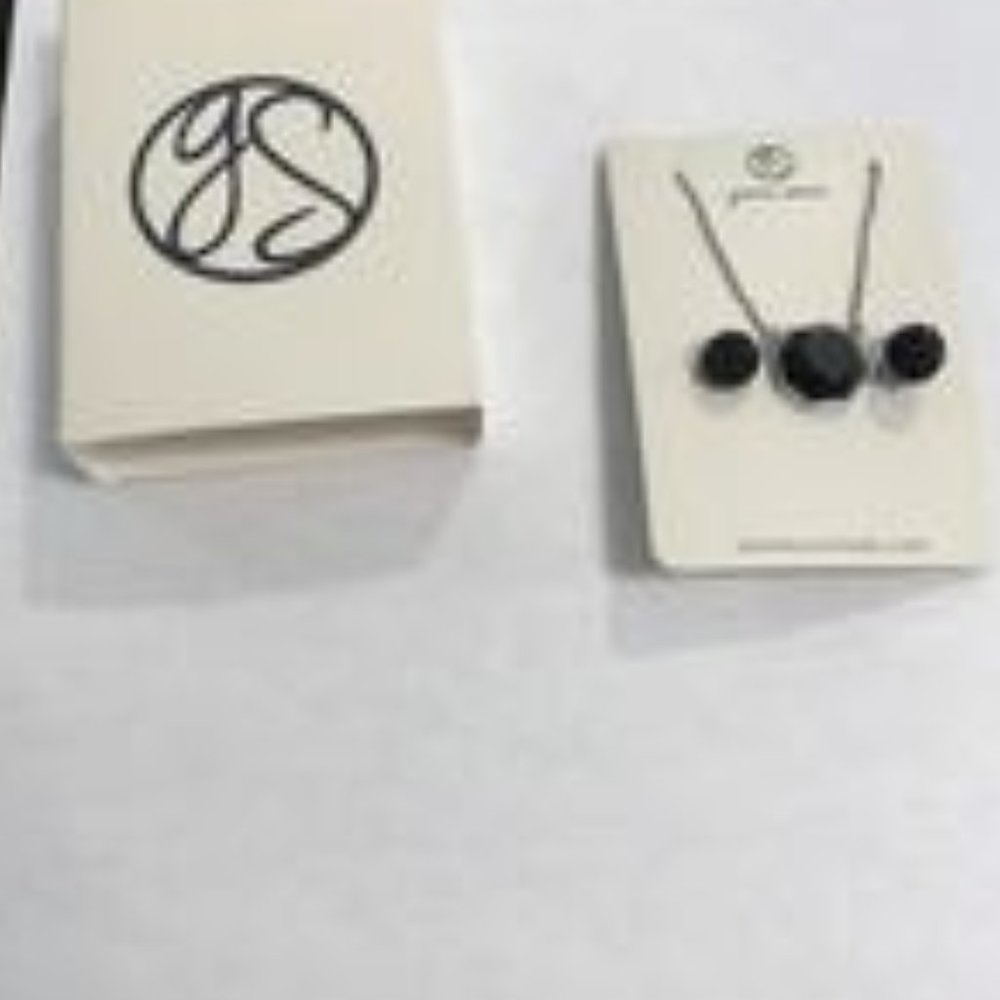 Gemma Stone Necklace and Earring Set